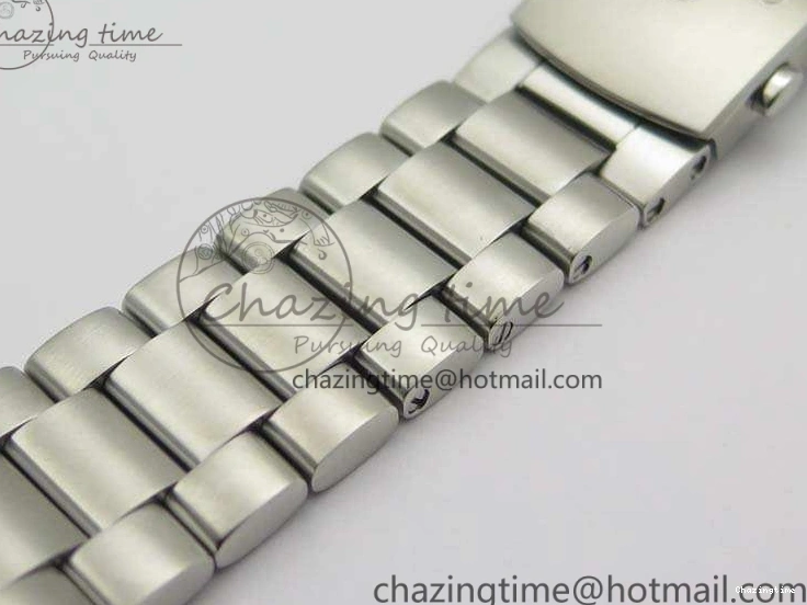 0103 Planet Ocean Master Chrono SS OM 1:1 Best Edition Black Dial On SS Bracelet A9900 V Fashionable 8113